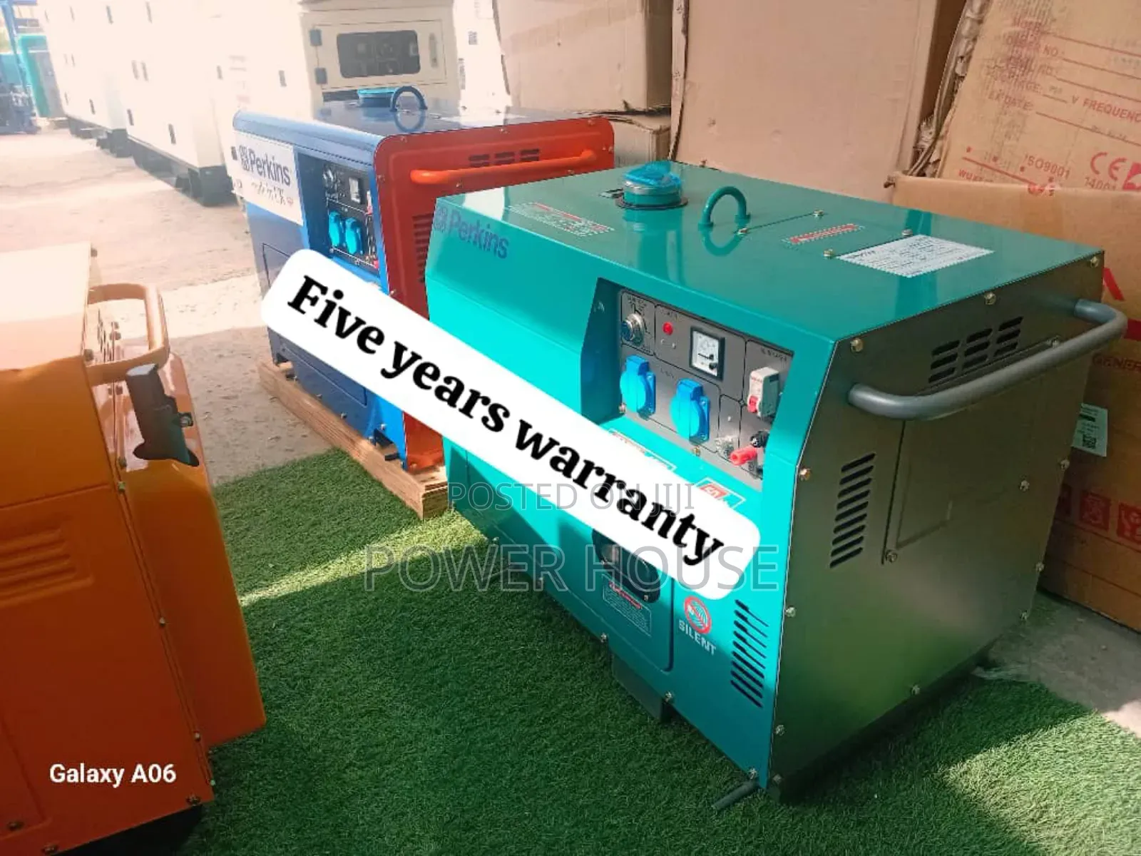Energy Revolution 10kva 13000watts Perkins Diesel Generator