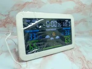 433 MHZ Wireless Weather Station Clock
