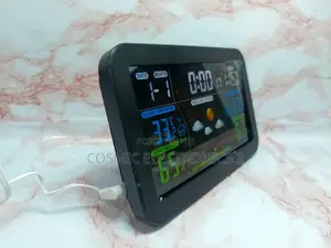 433 MHZ Wireless Weather Station Clock