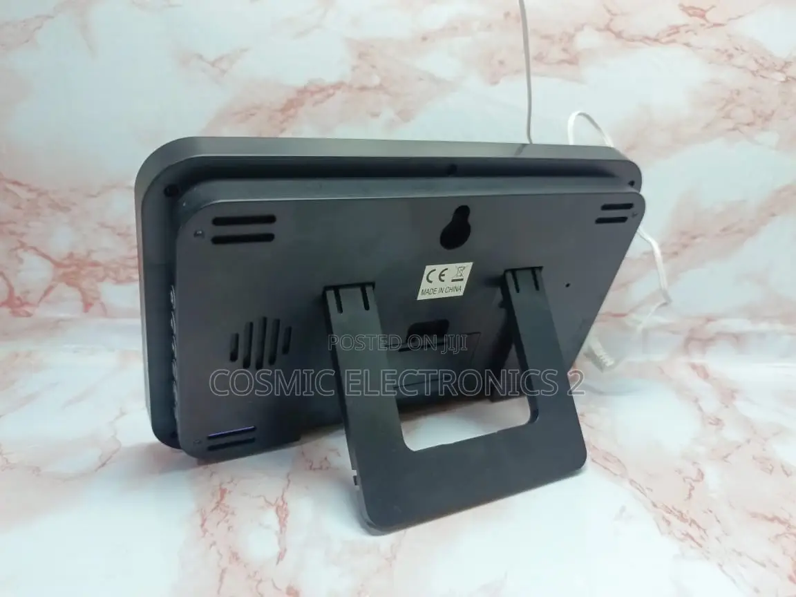 433 MHZ Wireless Weather Station Clock