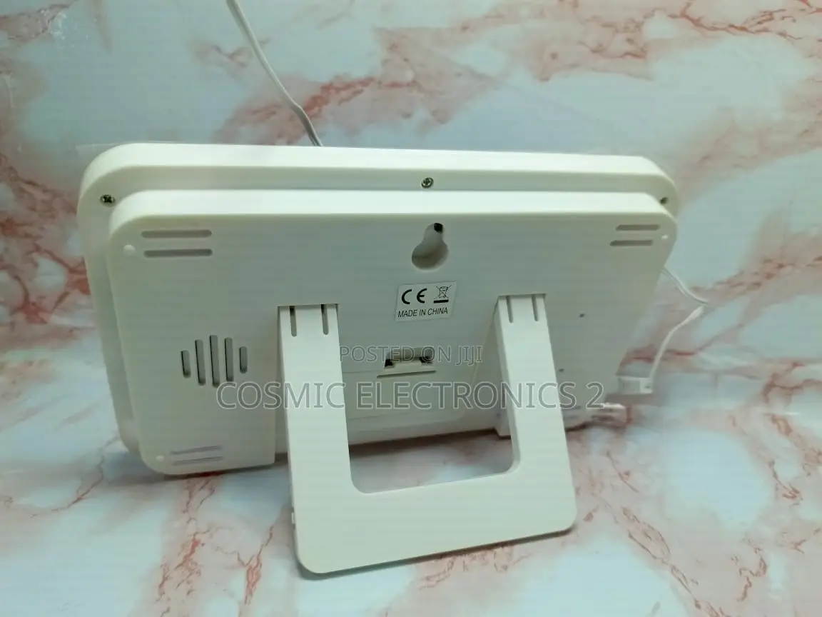 433 MHZ Wireless Weather Station Clock