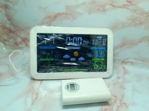 433 MHZ Wireless Weather Station Clock