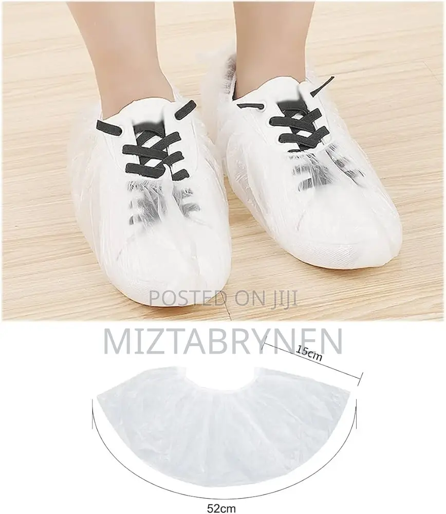 Disposable Shoe Covers - 100 Pieces/Bag