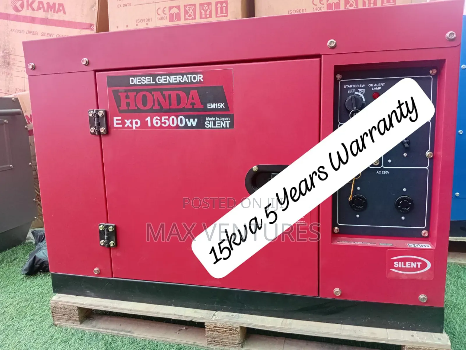 16500watts Honda Power Backup for Industrial Usage
