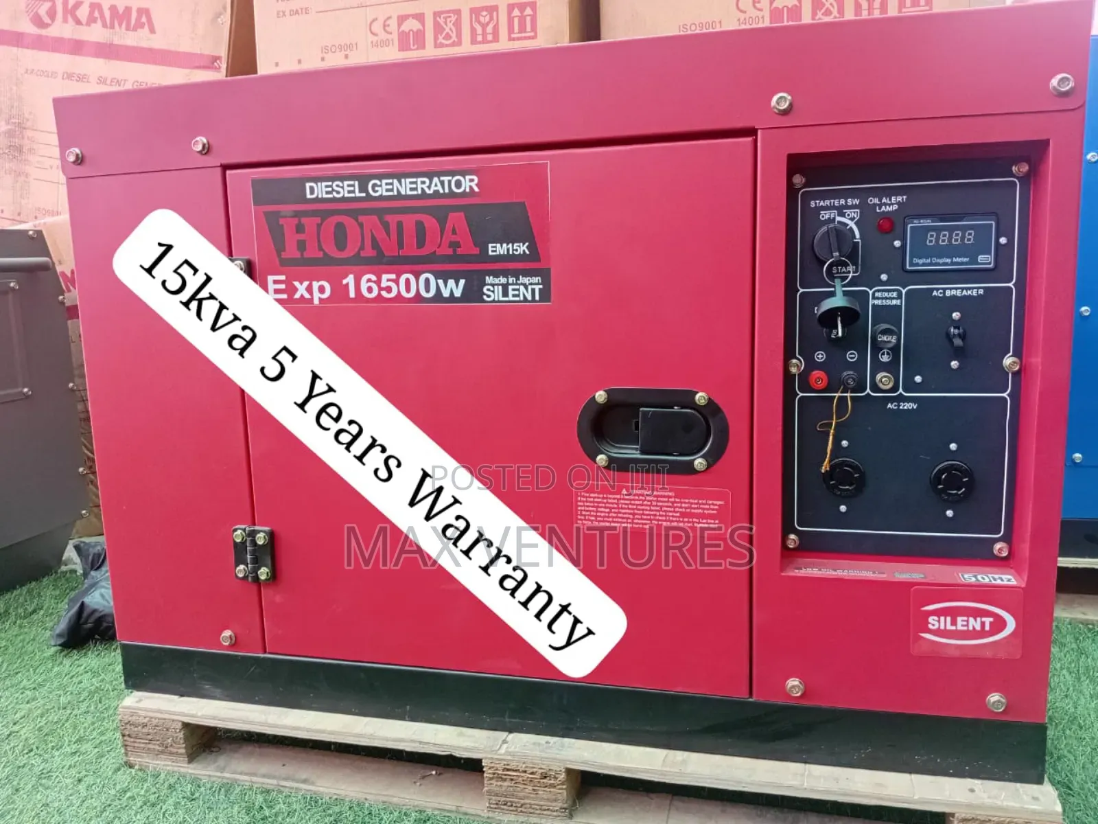 Honda 15kva Diesel Super Strong Residential Powered Genset