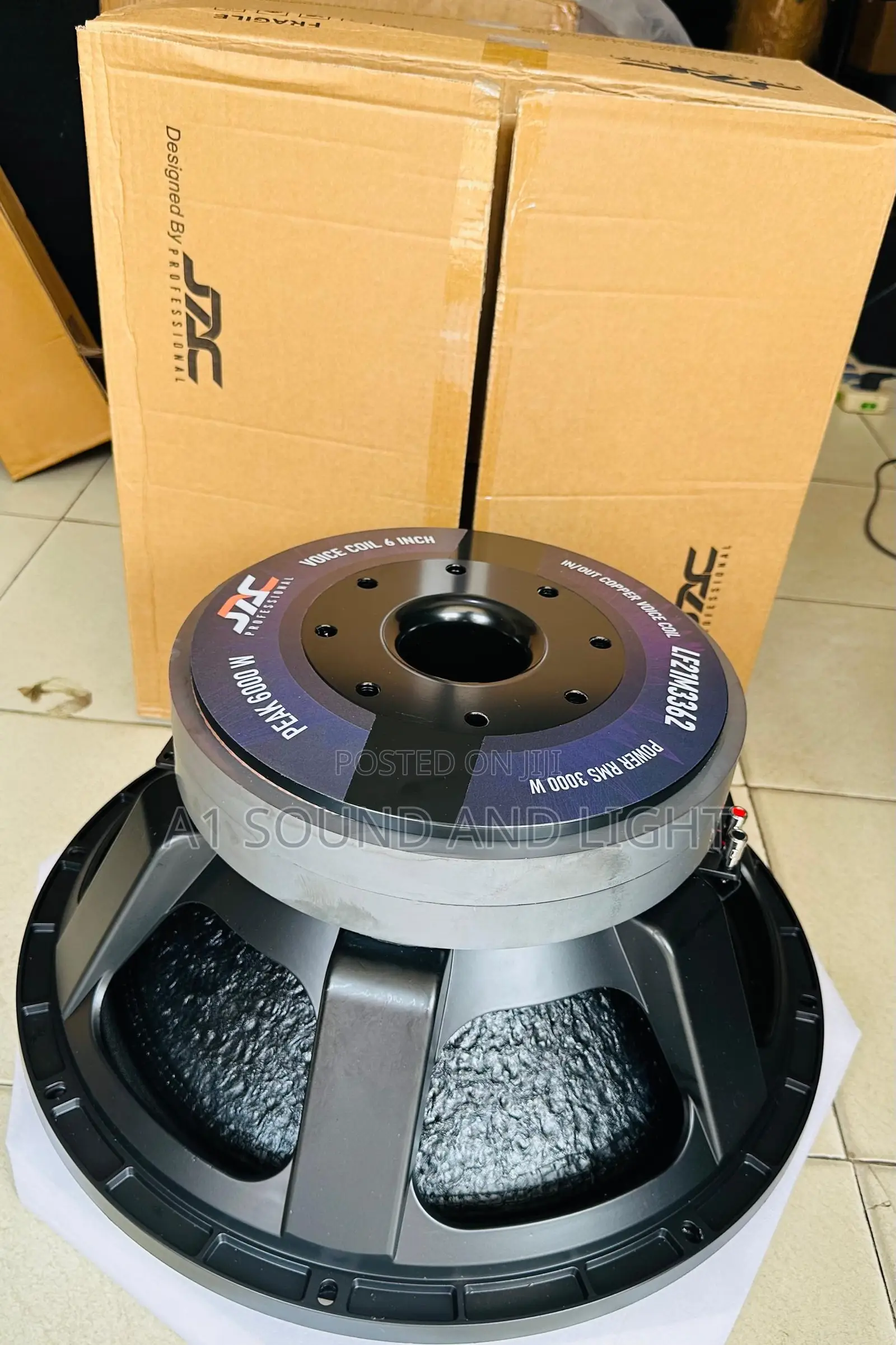 Jac 21 Inches 3000 Watts Double Magnet Speaker