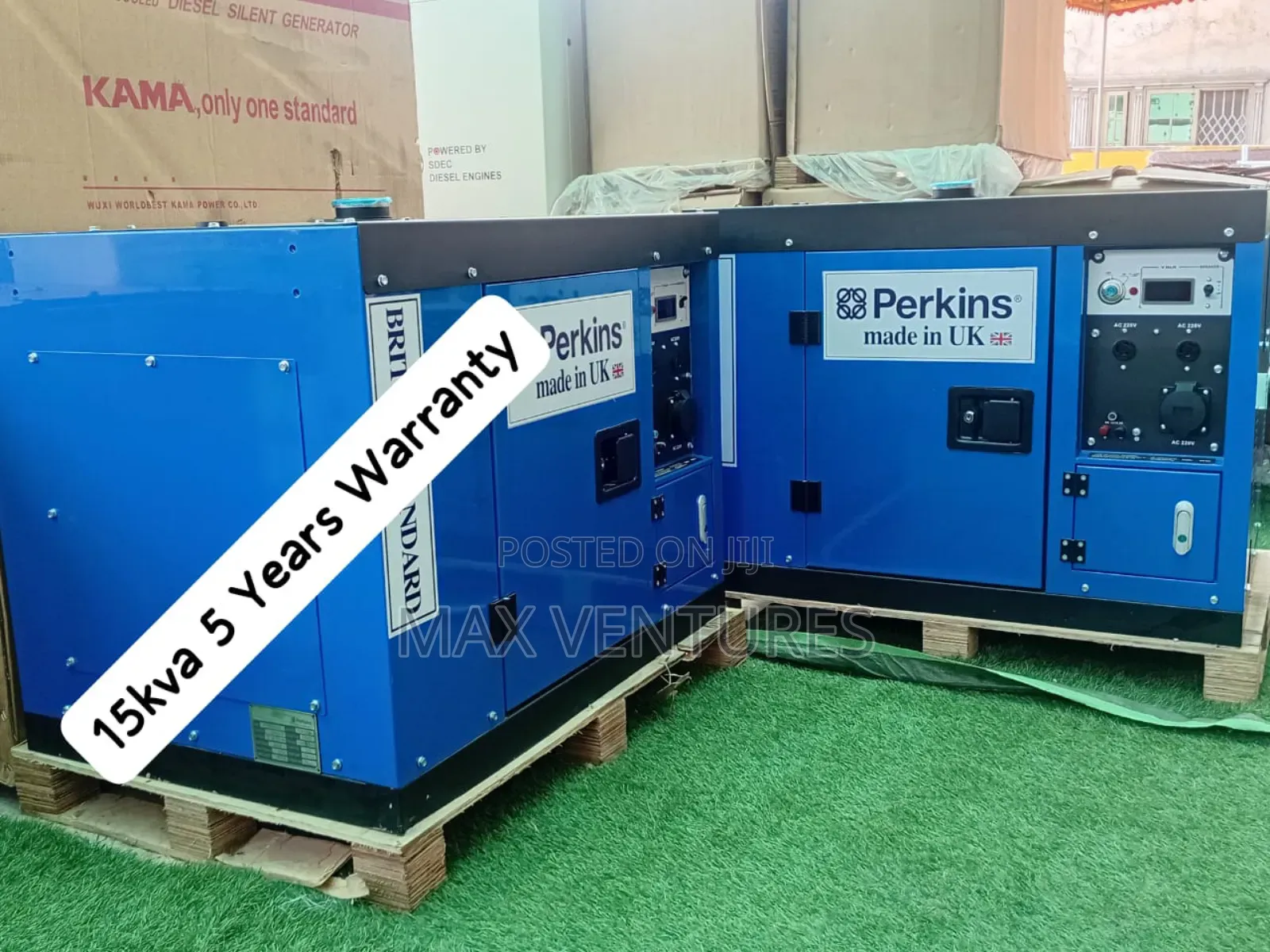 Perkins 15kva British Grade Diesel Power Emergency Backup