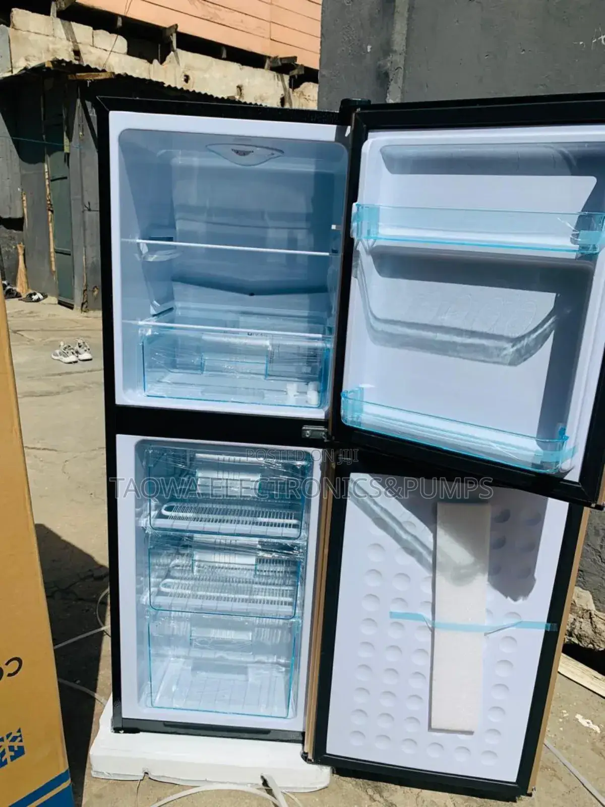 Maximum of 136 Litres Nasco Fridge.