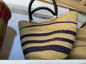 Straw Bag (Hand Woven )