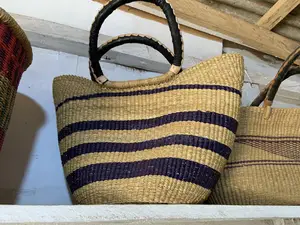 Straw Bag (Hand Woven )