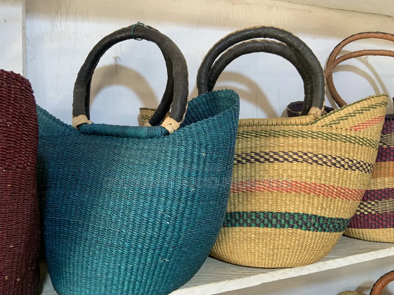 Straw Bag (Hand Woven )