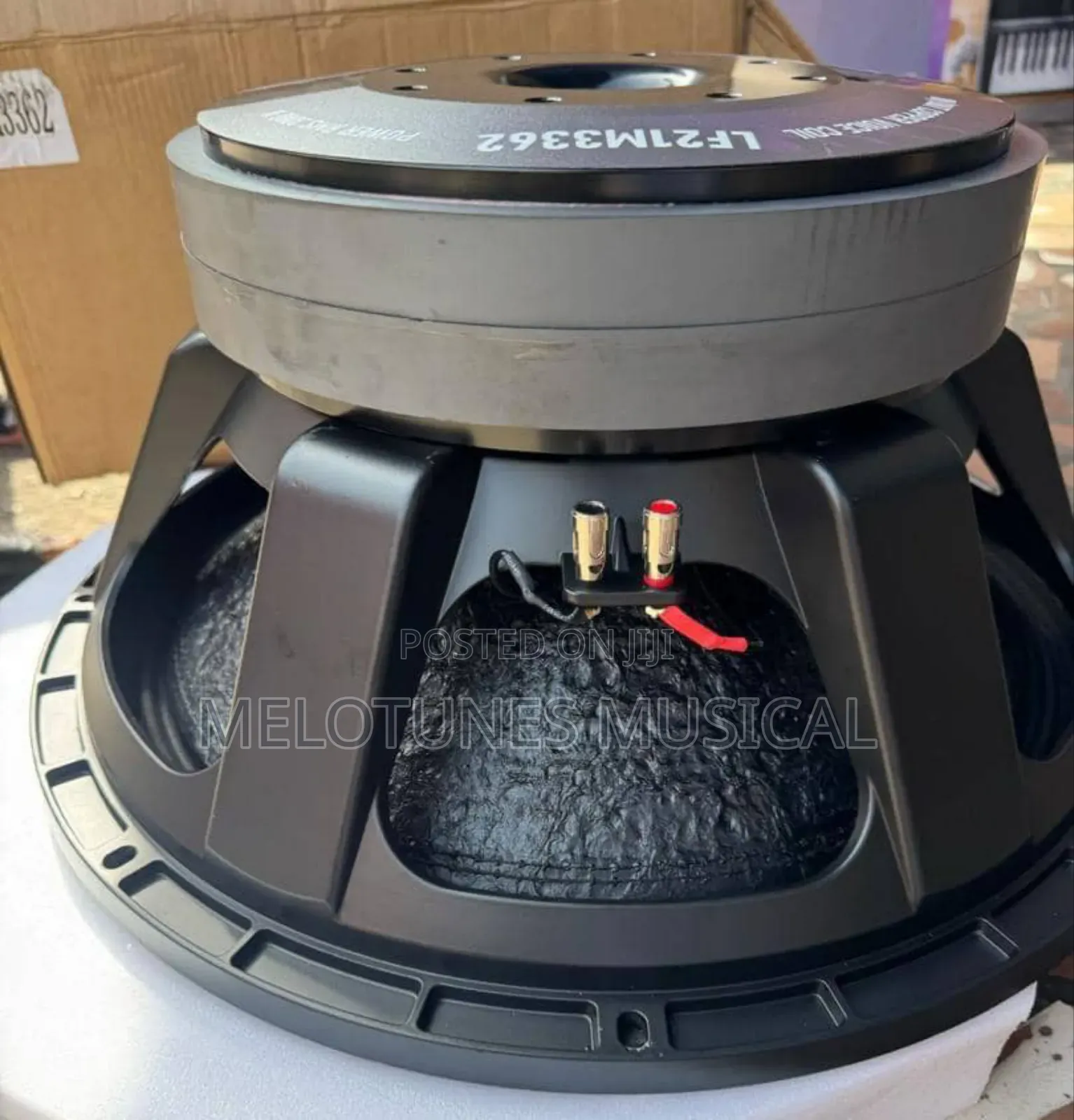 Jac 21inches 6000watt Pair of Naked Speakers