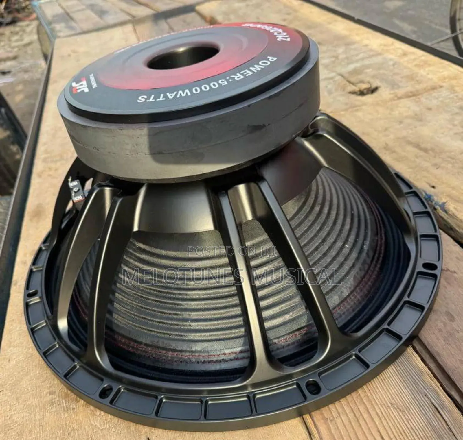 Jac 5000watt 21inches Pair of Naked Speakers