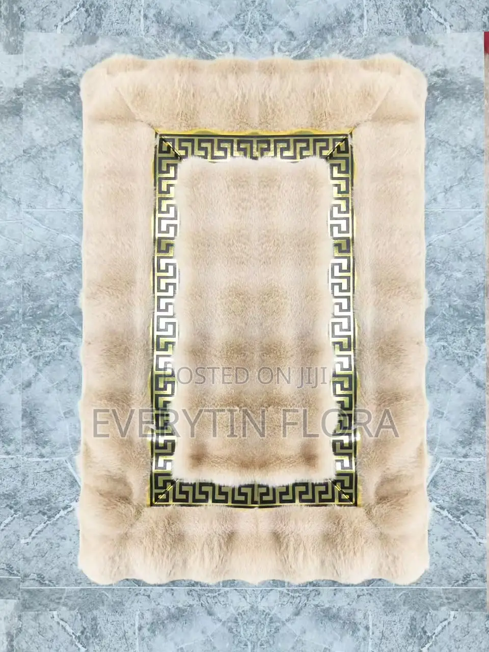 Rabbit Smooth Hair Carpet (Size 60cm Width 90cm Length)
