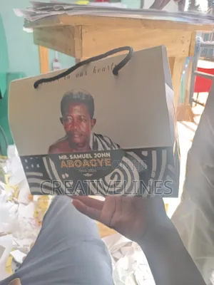 Multi Colored Bag Box