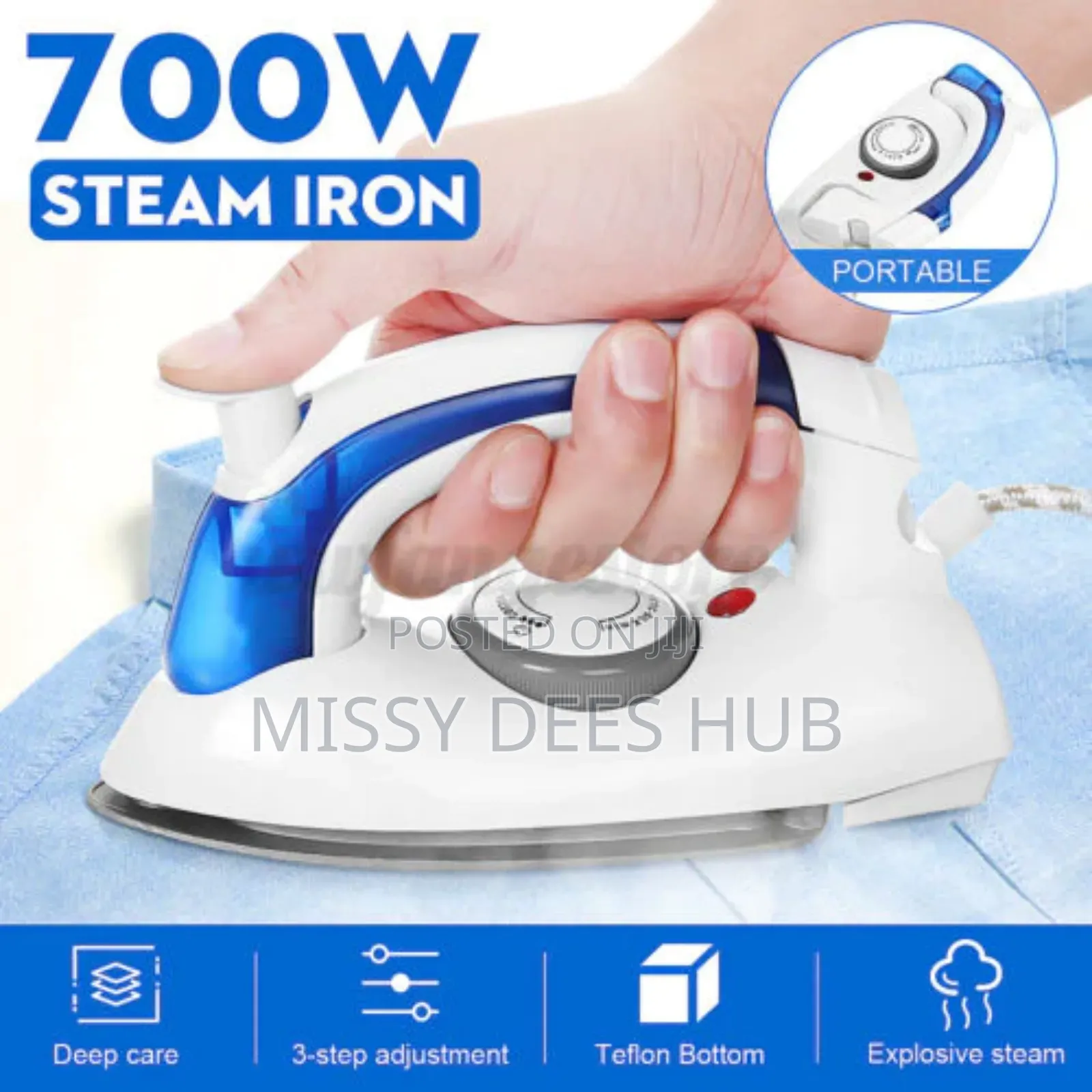 Foldable Travel Iron
