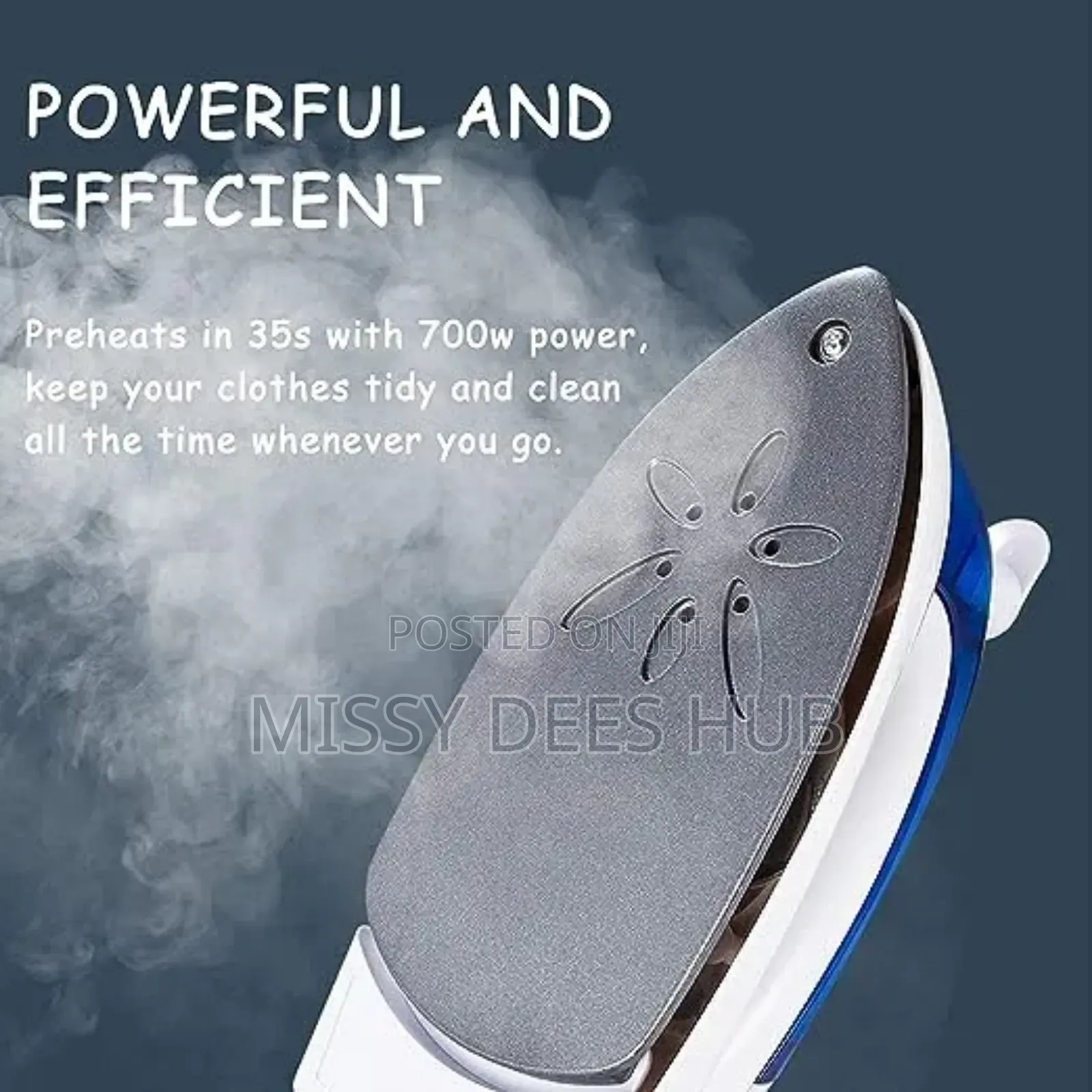 Foldable Travel Iron