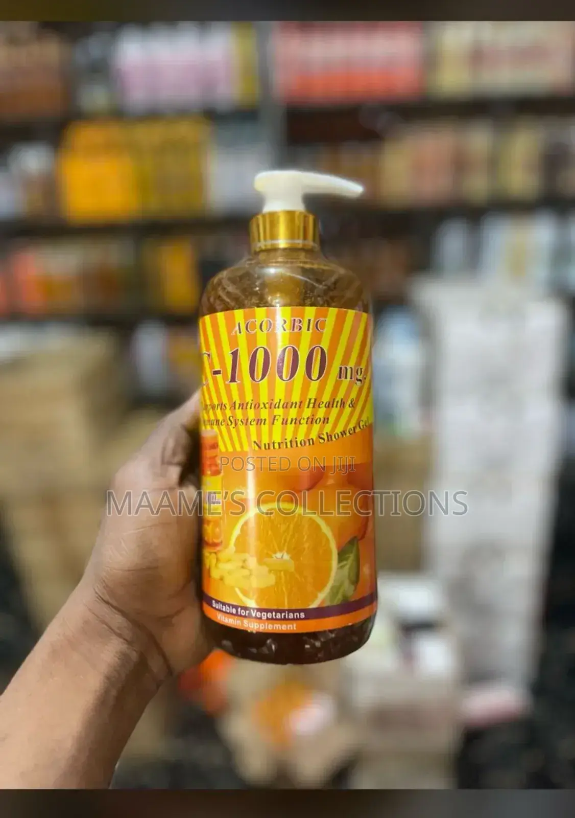 Acorbic C-1000mg Nutritional Shower Gel.