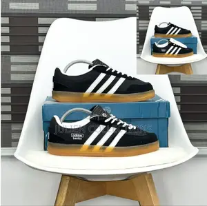 Adidas Benito Black Suede N White