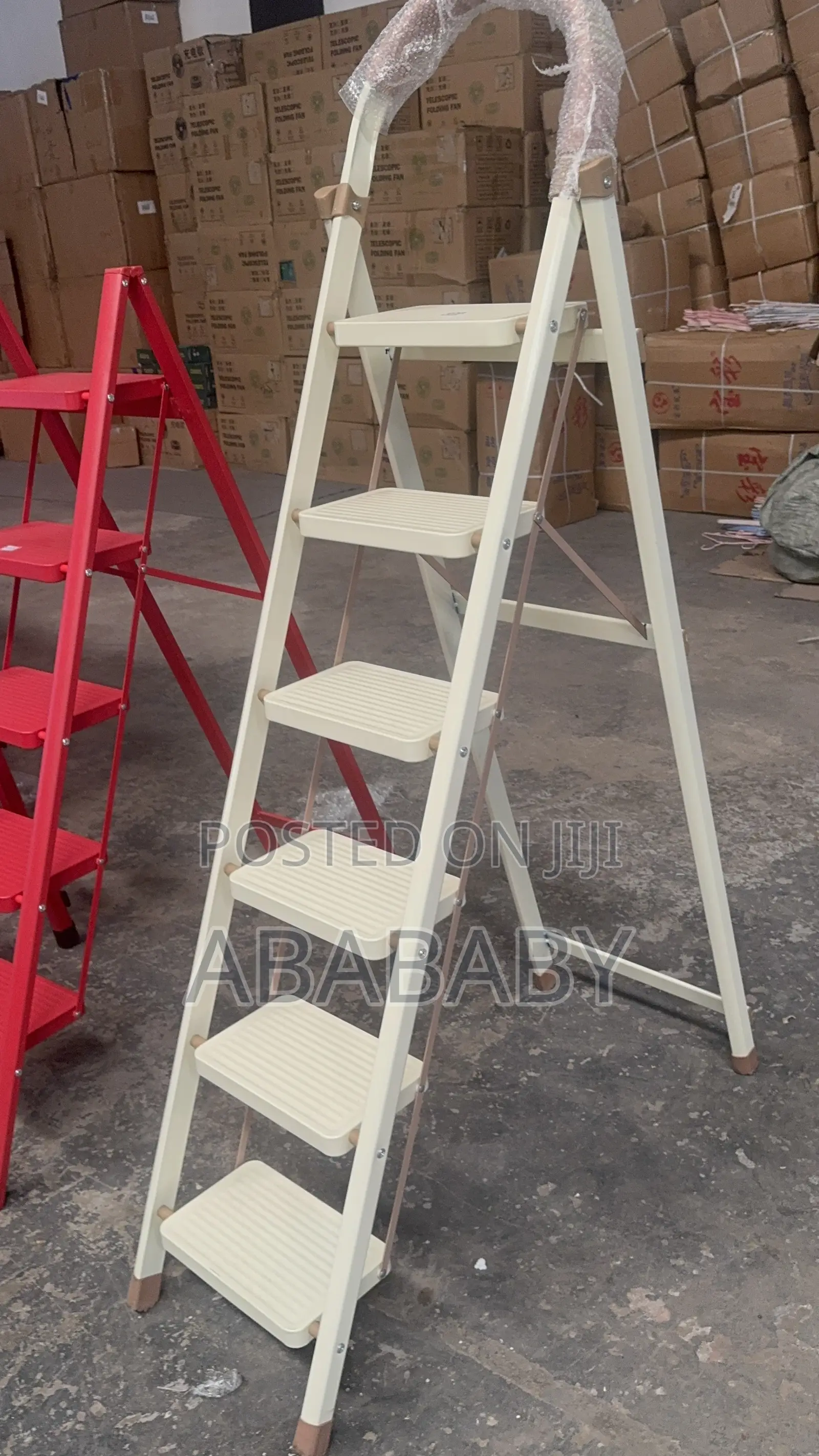Quality 4-6 Step Foldable Industrial Household Ladder