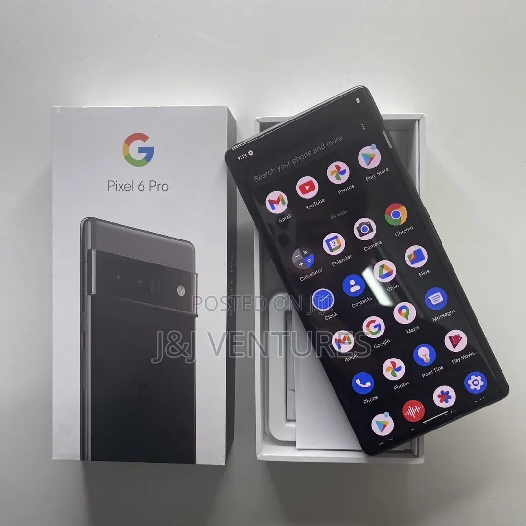 New Google Pixel 6 Pro 128 GB Black