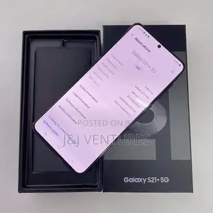 New Samsung Galaxy S21+ 5G 128 GB Black