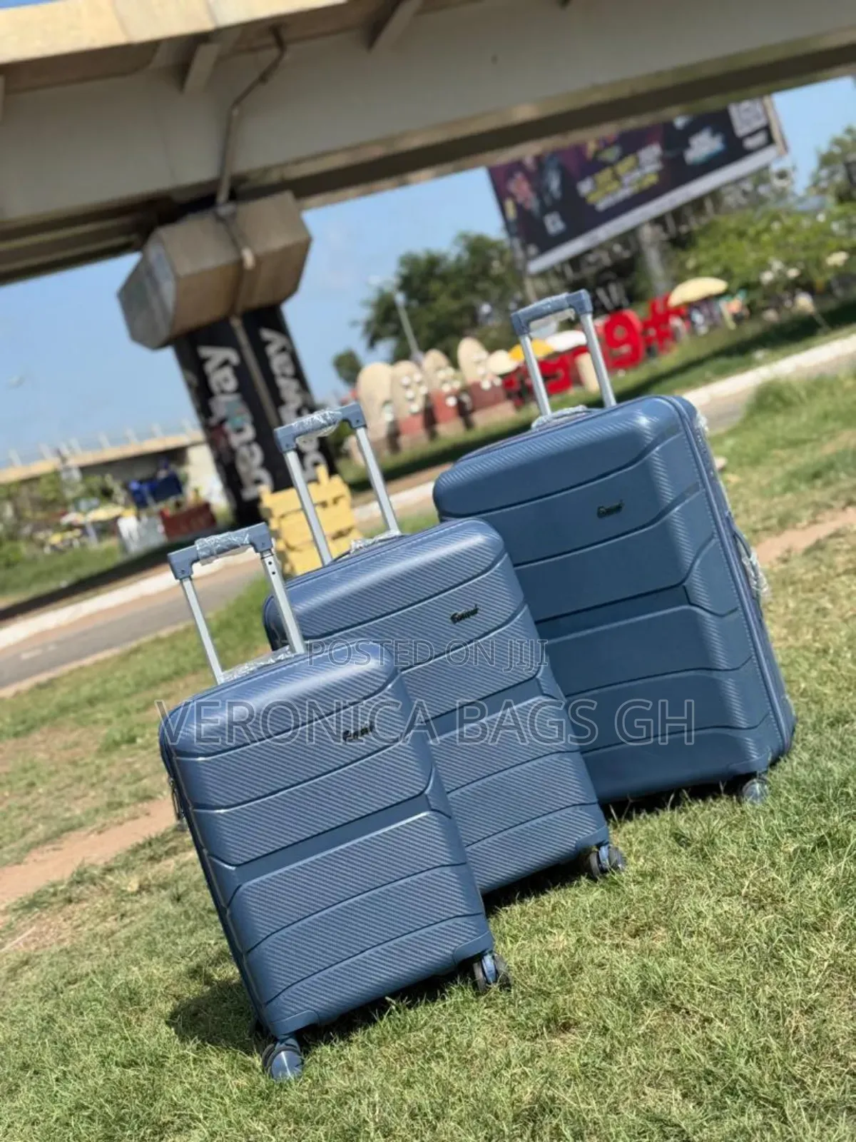 Three in One Unbreakable Trolley Travelling Luggage L/M/S
