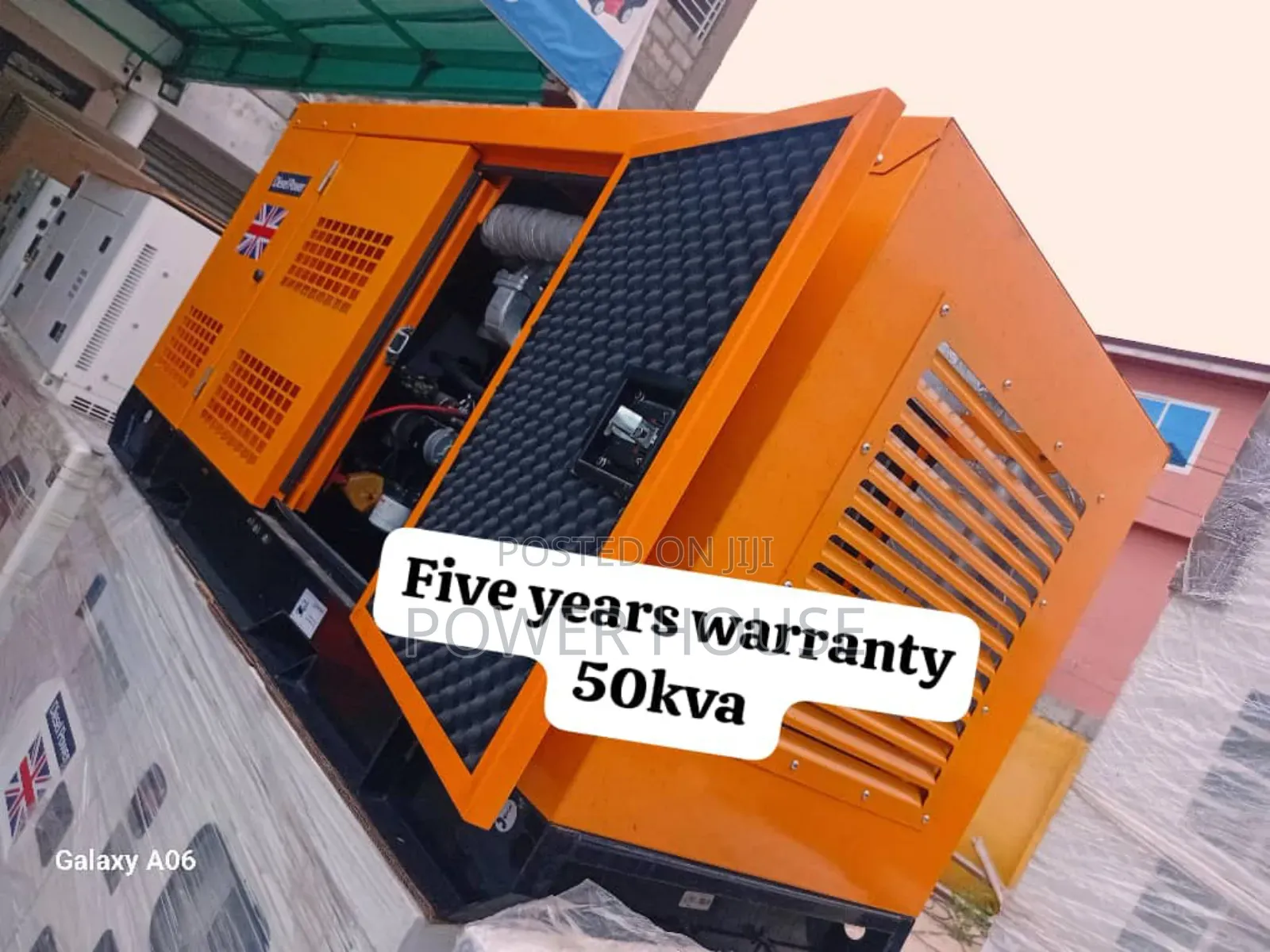 Commercial Grade 50kva Perkins Diesel Plant