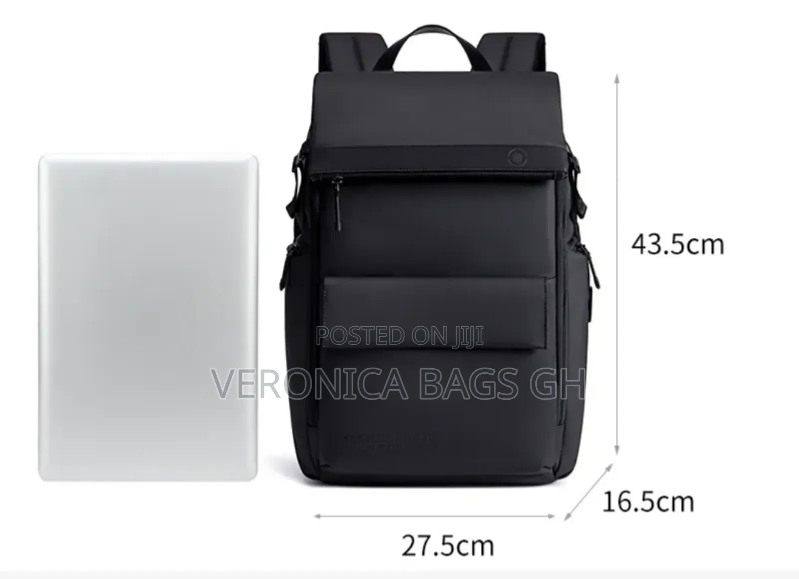 Potable Leather Backpack for 15 Inches Laptop Waterproof