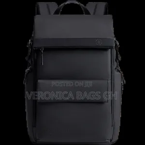 Potable Leather Backpack for 15 Inches Laptop Waterproof