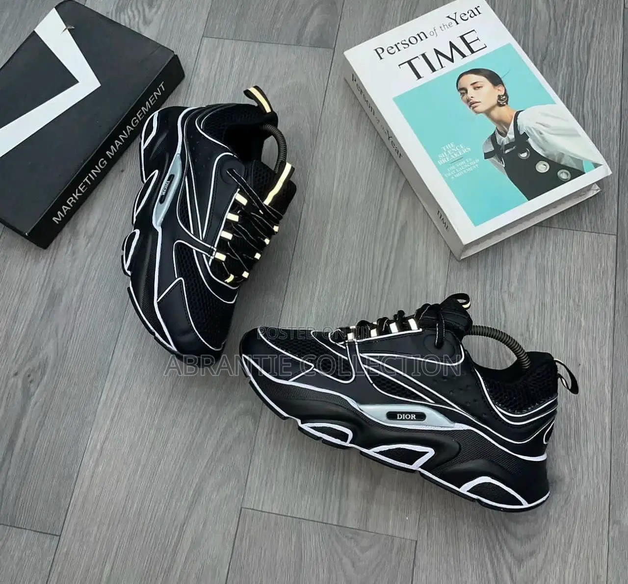 Dior B22 Black/White Sneakers
