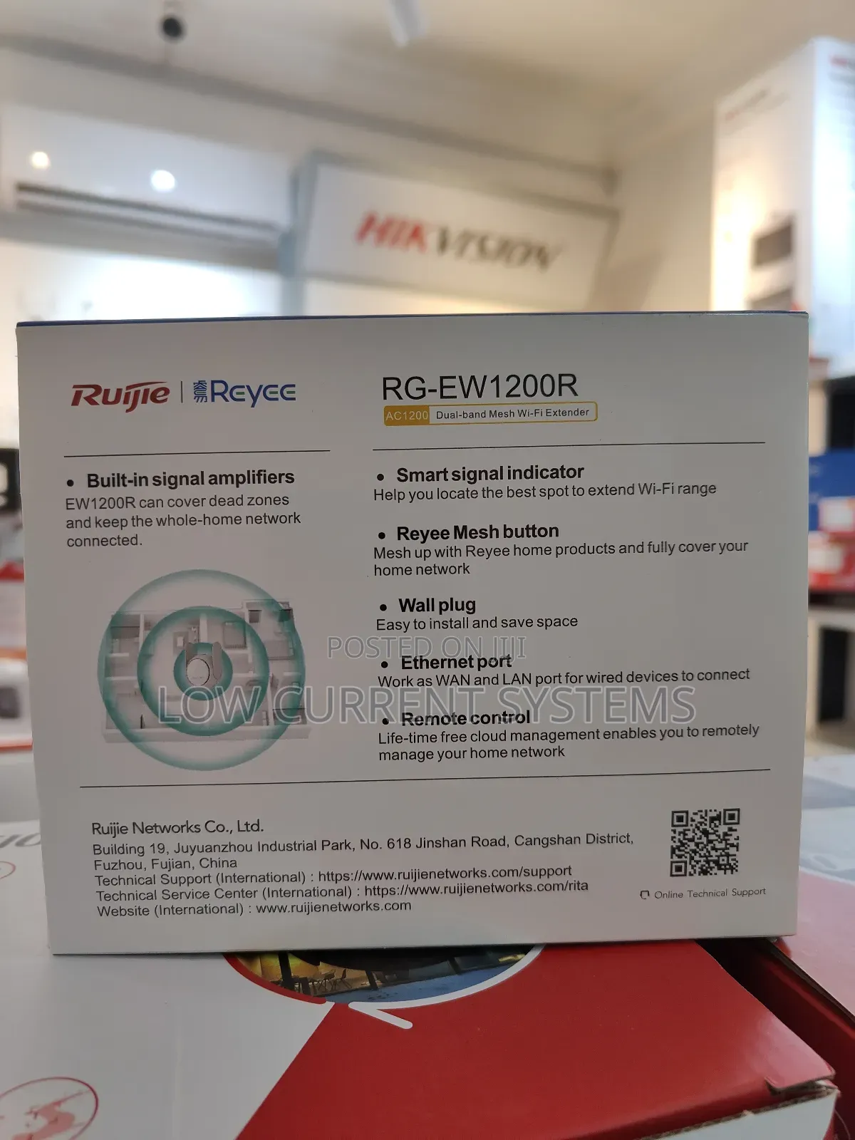 Ruijie Repeater Wifi Extender Mesh Network Wireless N1200