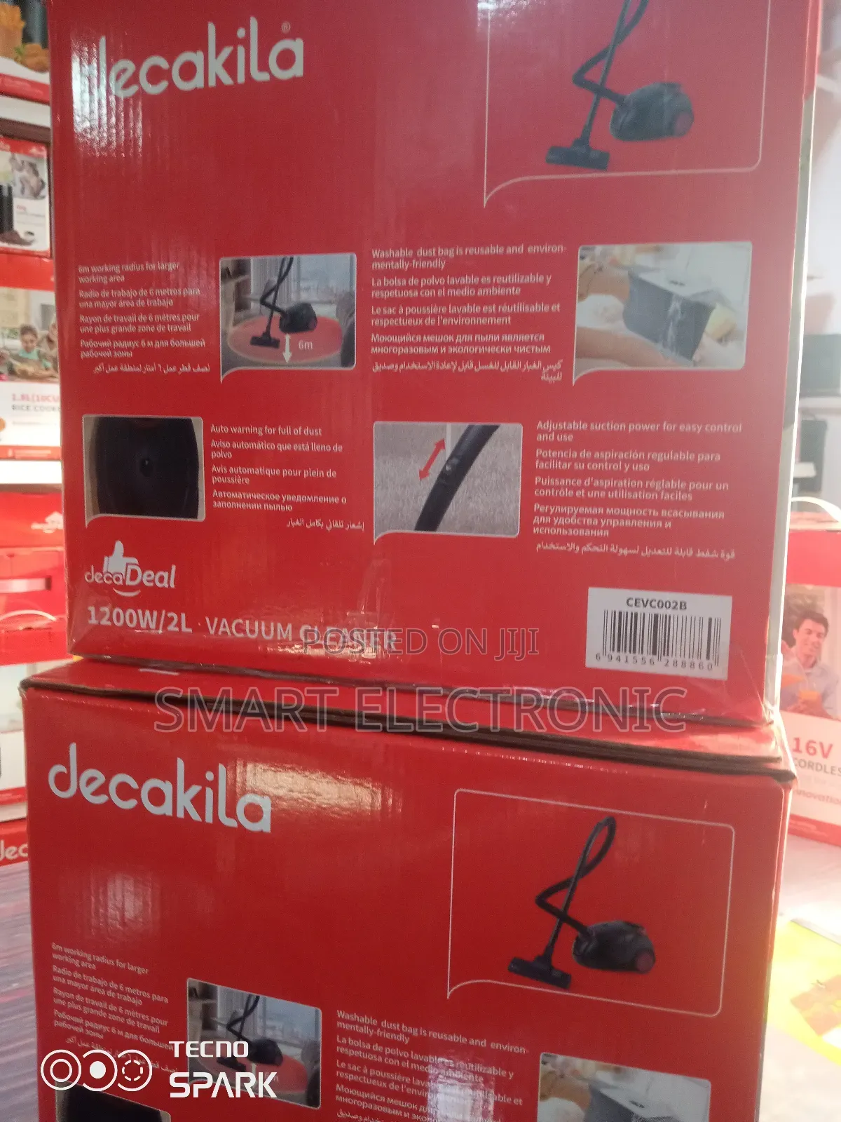 Affordable 1200w Vacuum Cleaner Decakila Vacuum Cleaner