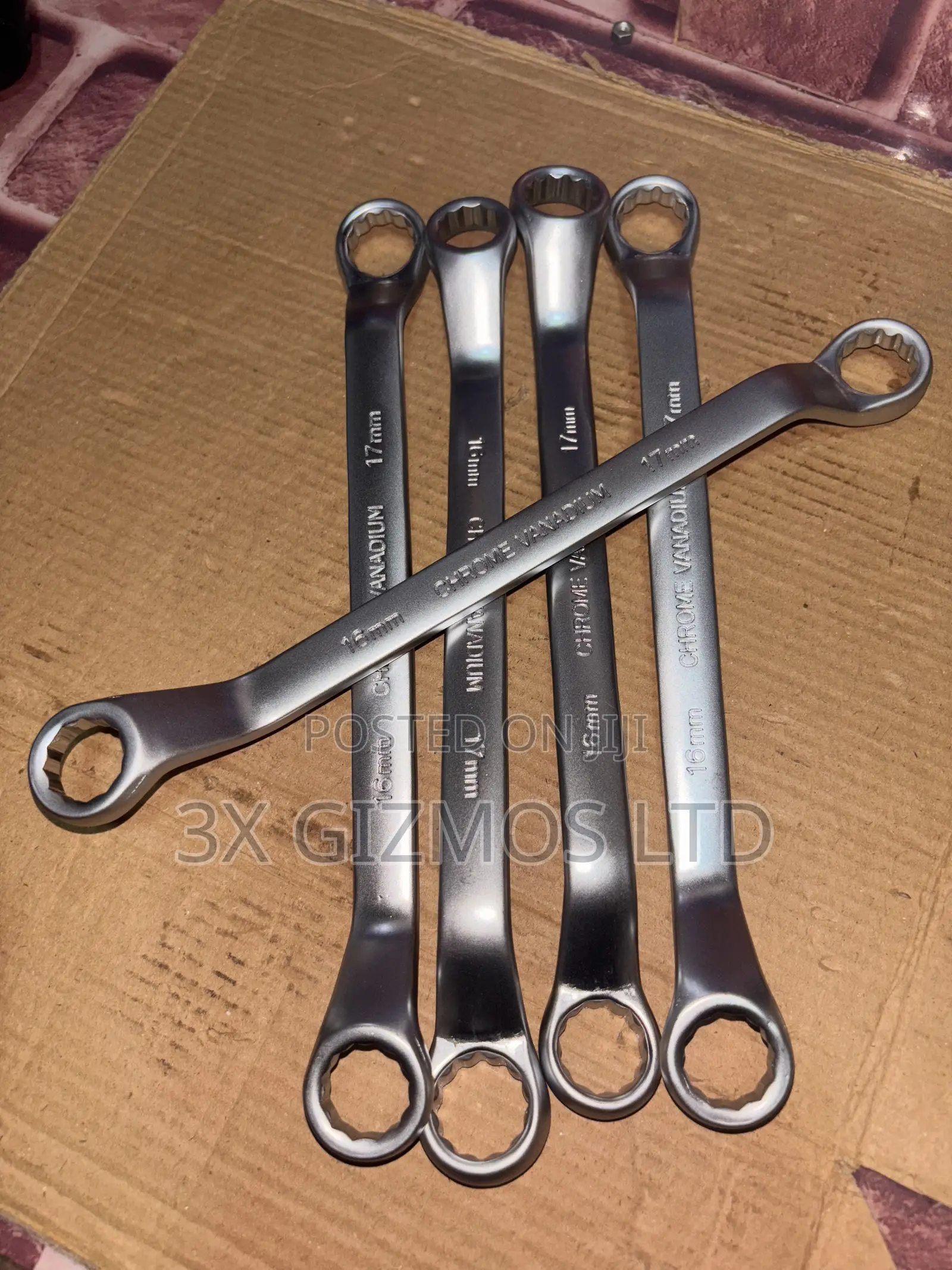 16mm 17mm Ring Spanners.