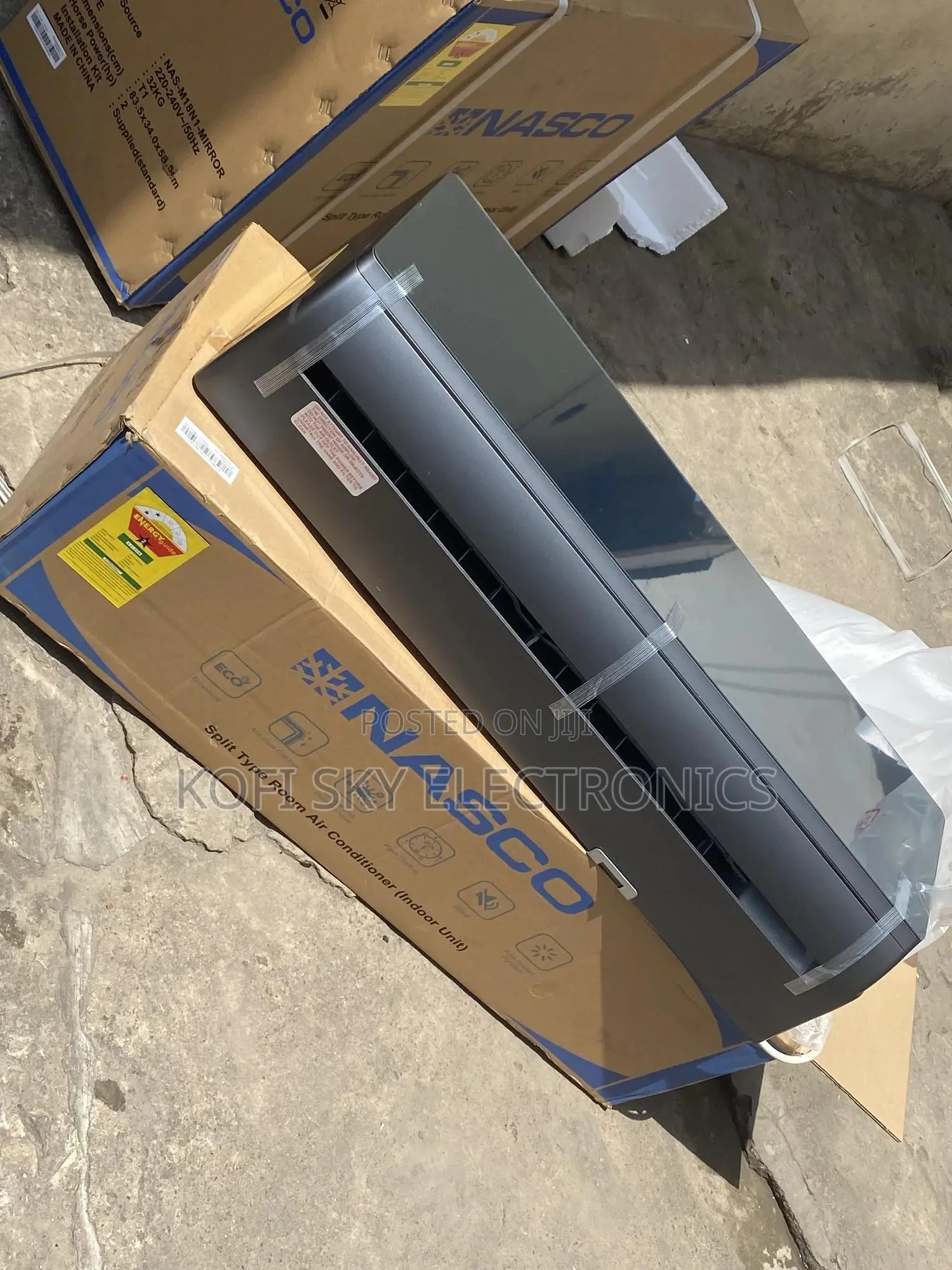 100% Shapely Black Mirror Nasco 1.5hp Splitr410 Gas Ac