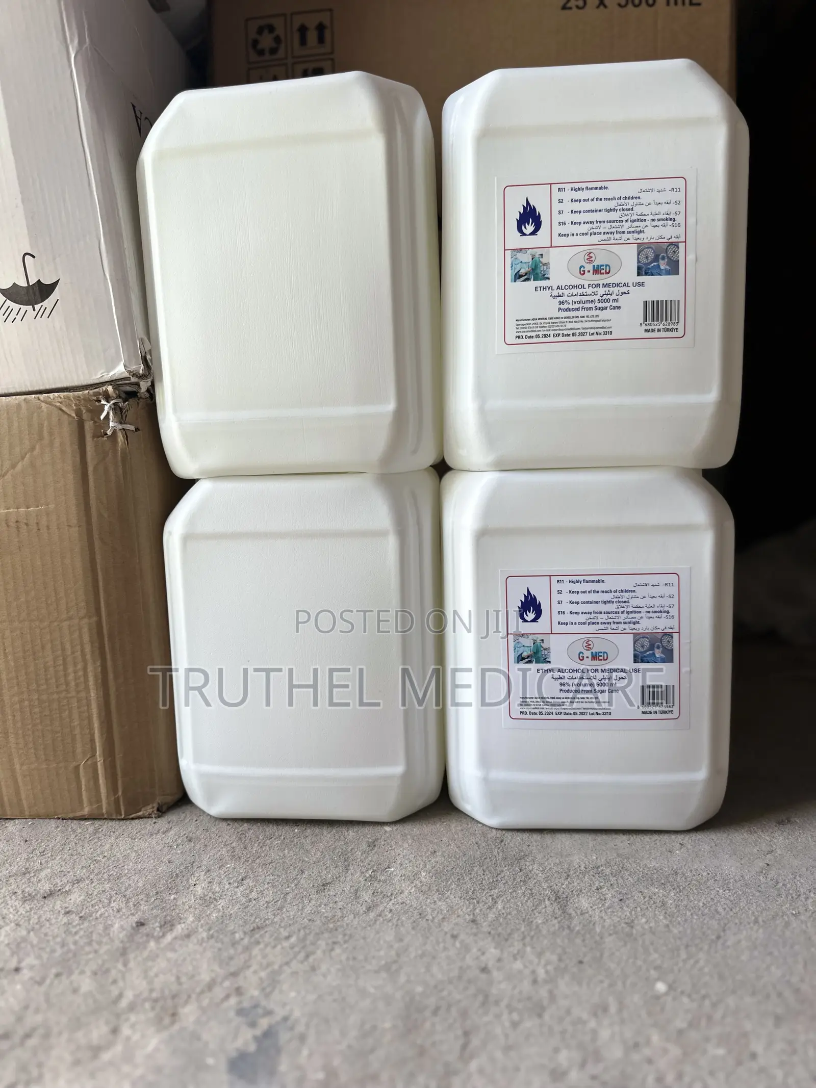 Ethanol 96% (Industry Grade) - 5l