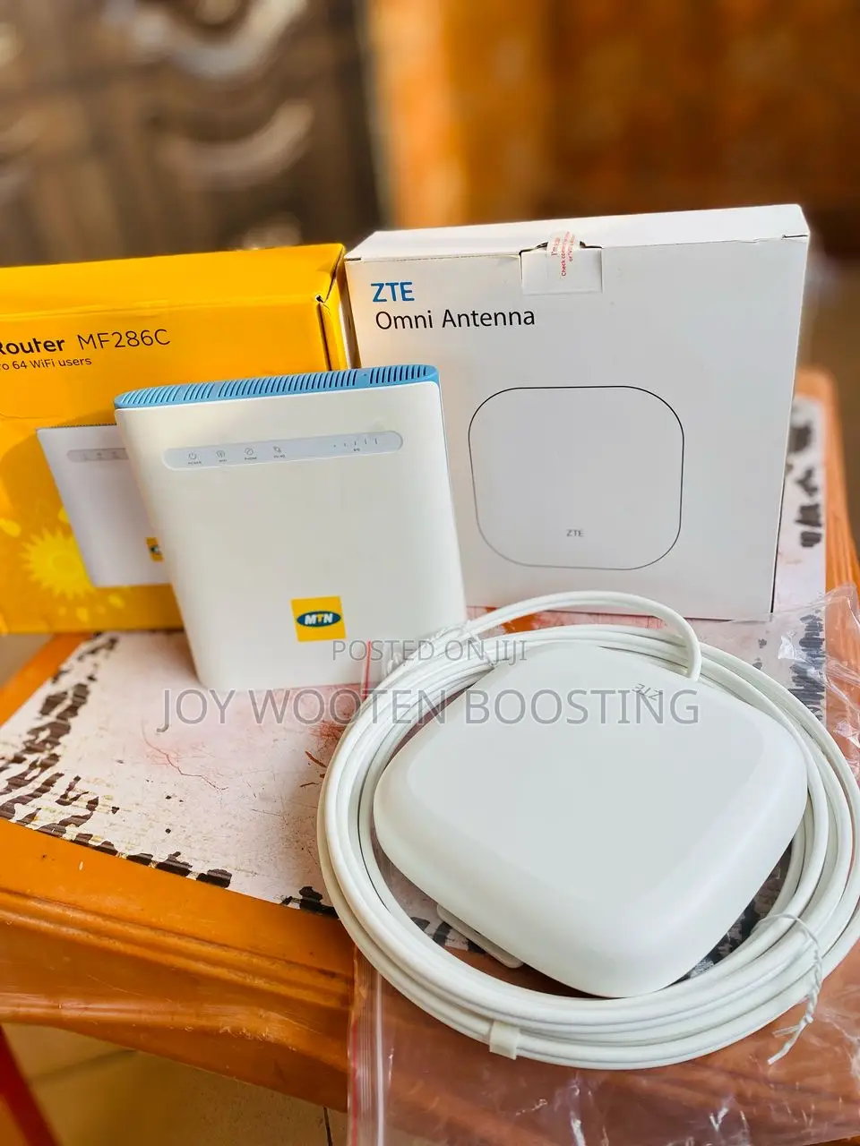 Turbonet Router+Omni Antenna + Data Sim
