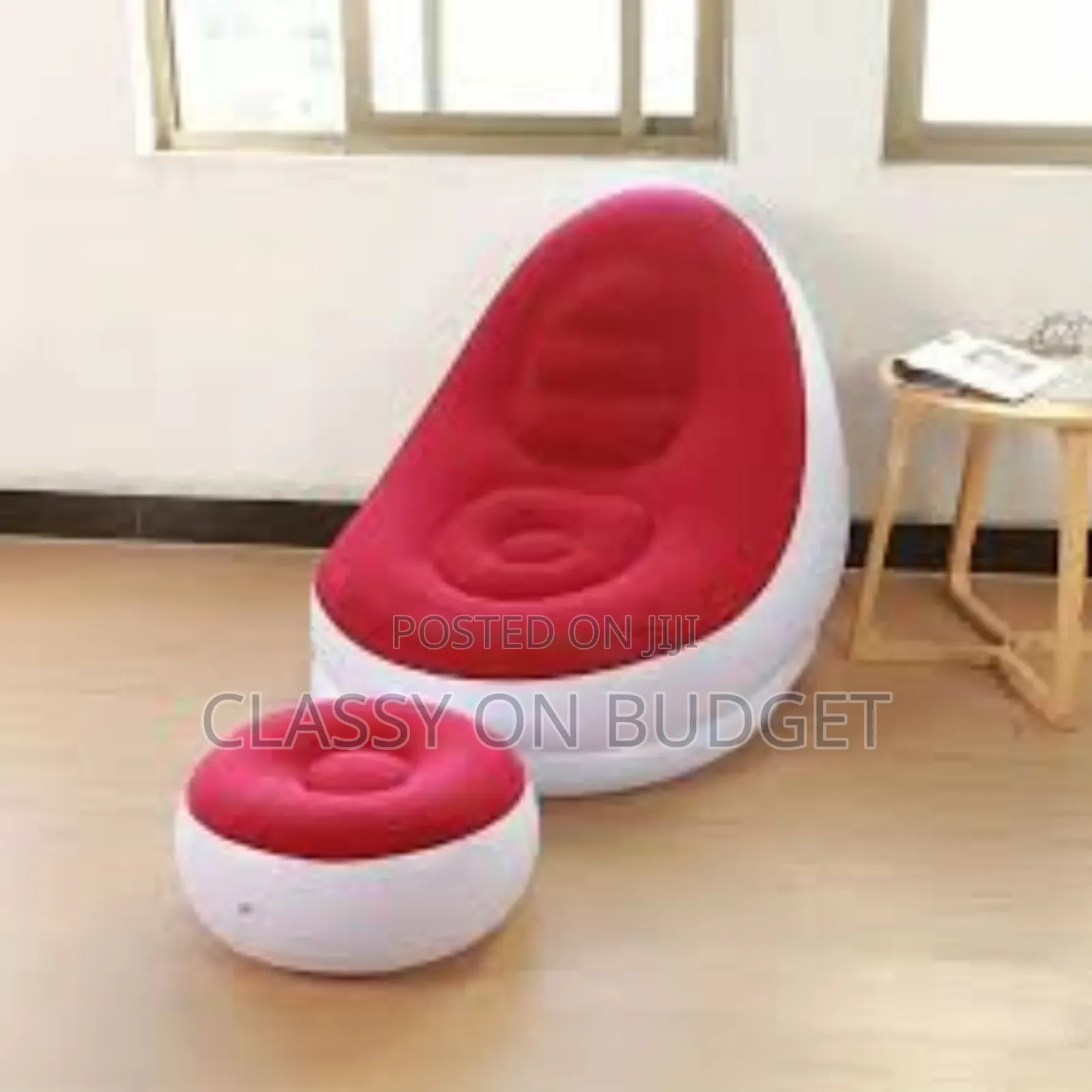 Inflatable Air Sofa With Pump.
