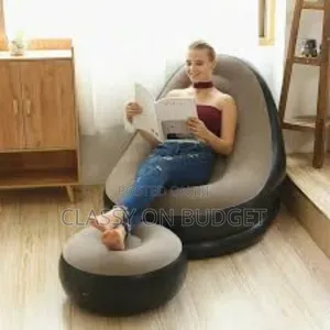Inflatable Air Sofa With Pump.