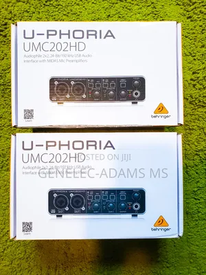 Original Behringer U-Phoria Umc202hd
