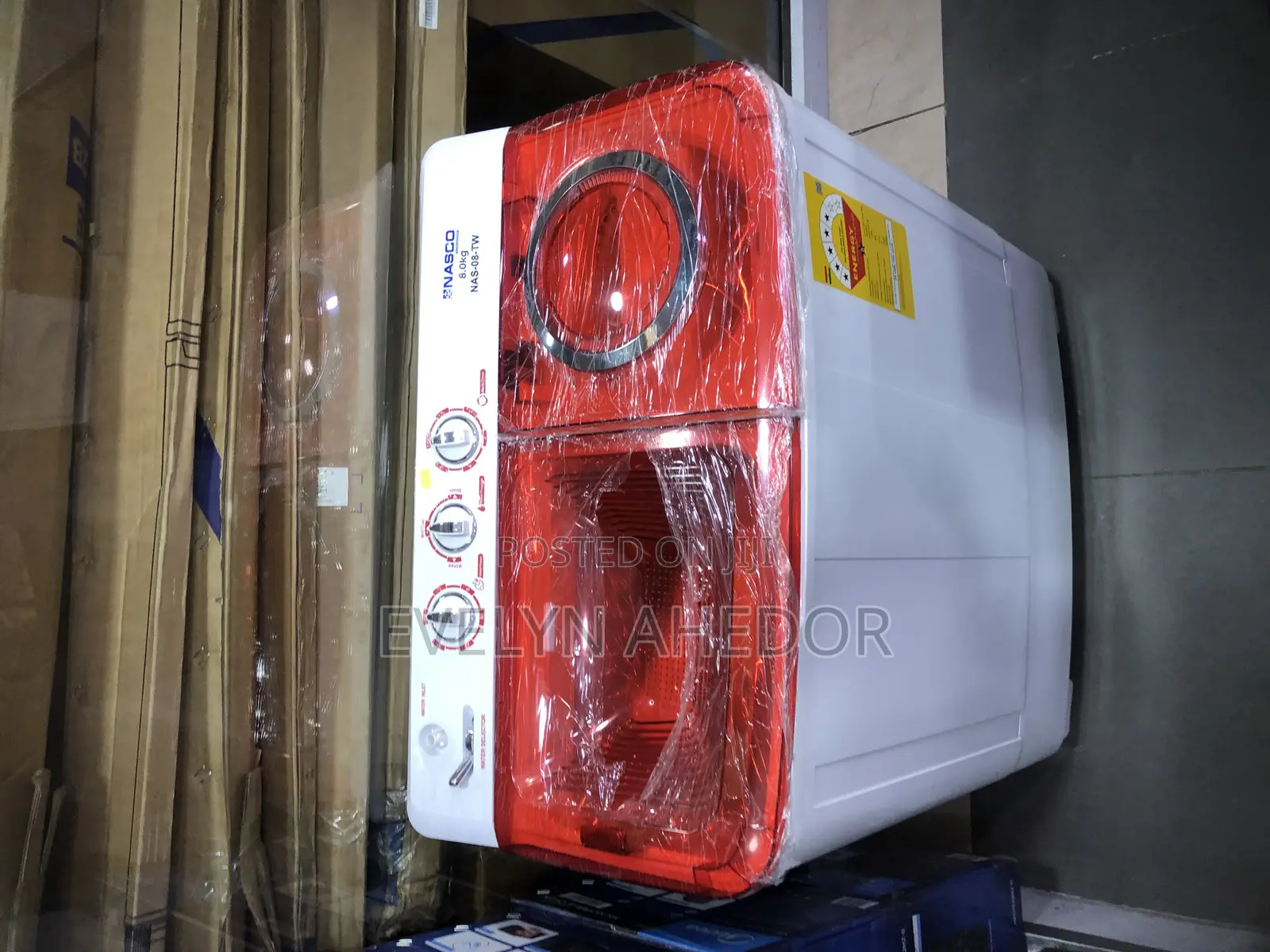 Very Specious Nasco Washing Machine 8kg Semi Automatic