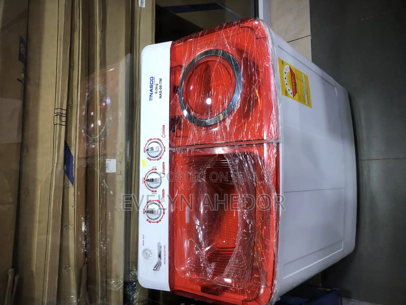 Very Specious Nasco Washing Machine 8kg Semi Automatic