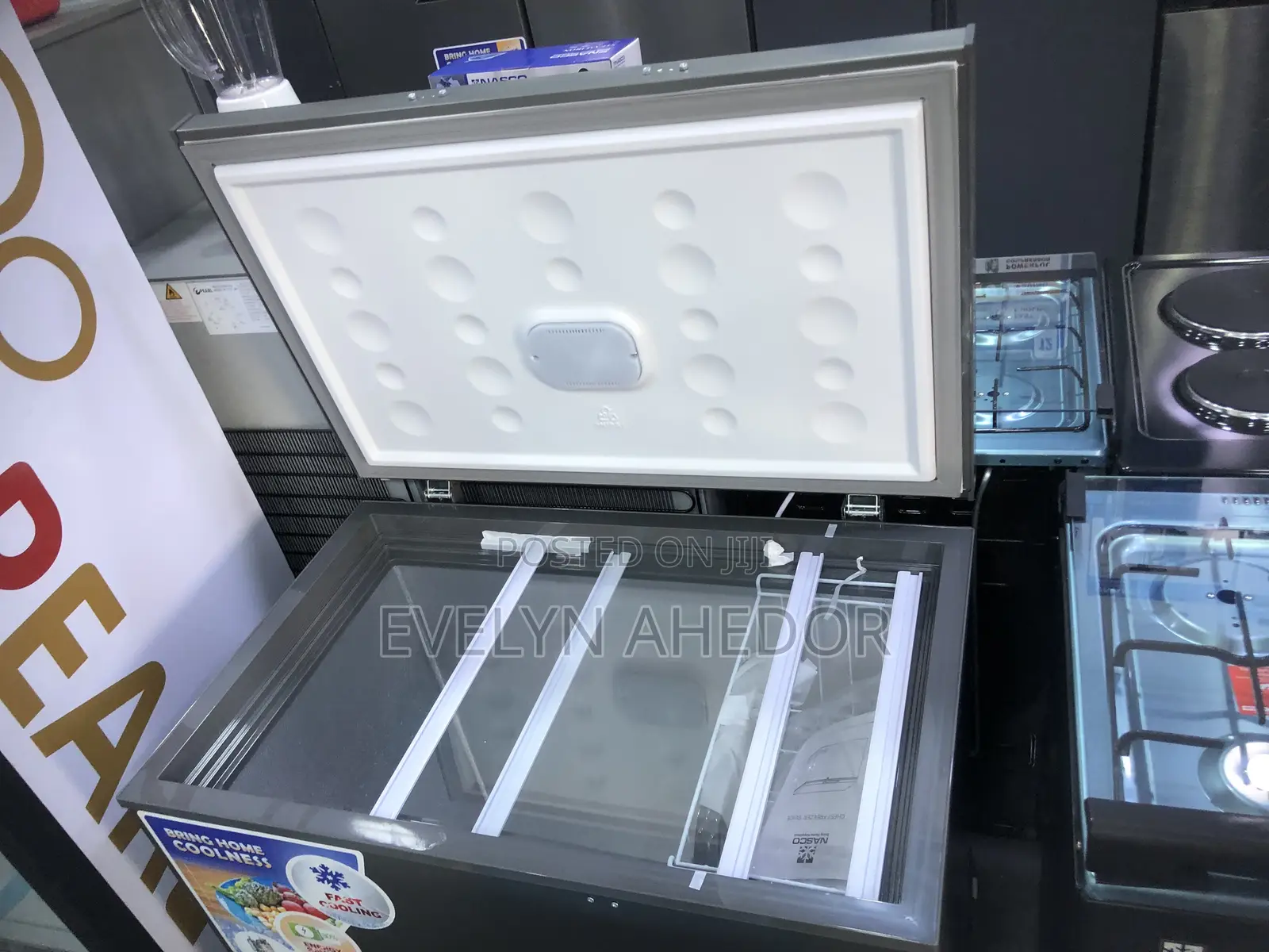3 Stars Nasco Chest Freezer 195 Liters Brand New for Sale