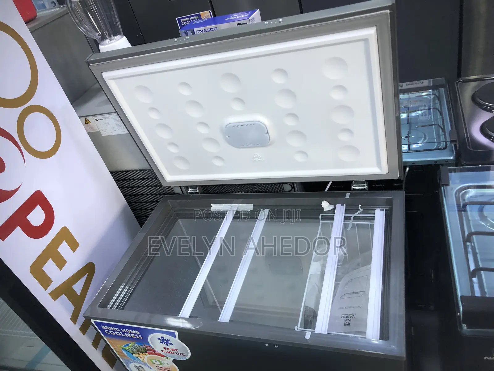 3 Stars Nasco Chest Freezer 195 Liters Brand New for Sale