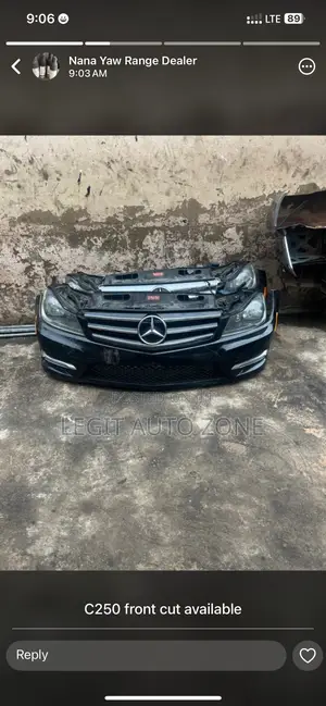 Mercedes Benz C250/W204 Front Cut Available
