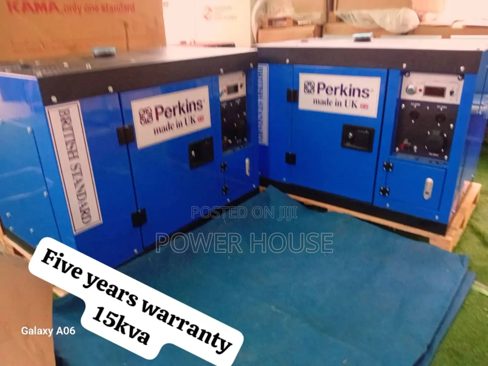 Power Your Business 15kva 16500watts Perkins Diesel Generato
