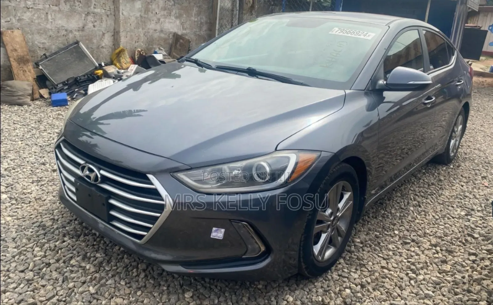 Hyundai Elantra 2017 Gray