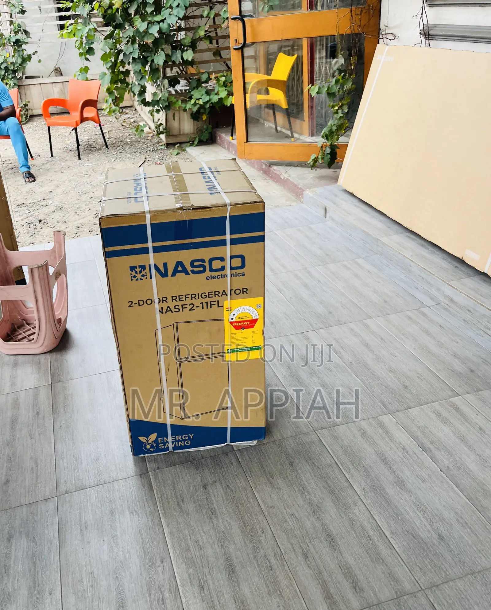 Efficient Nasco Nasf2-11s Double Door Table Top Fridge.