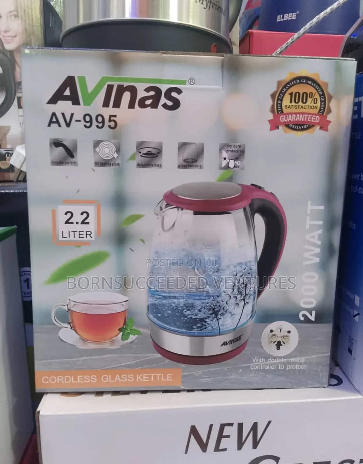 The Transparent Electric Kettle