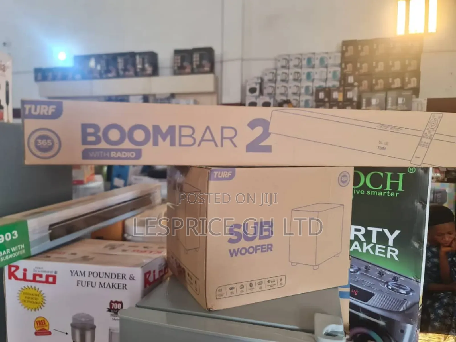 Turf Boombar2 - Bluetooth Radio Built In